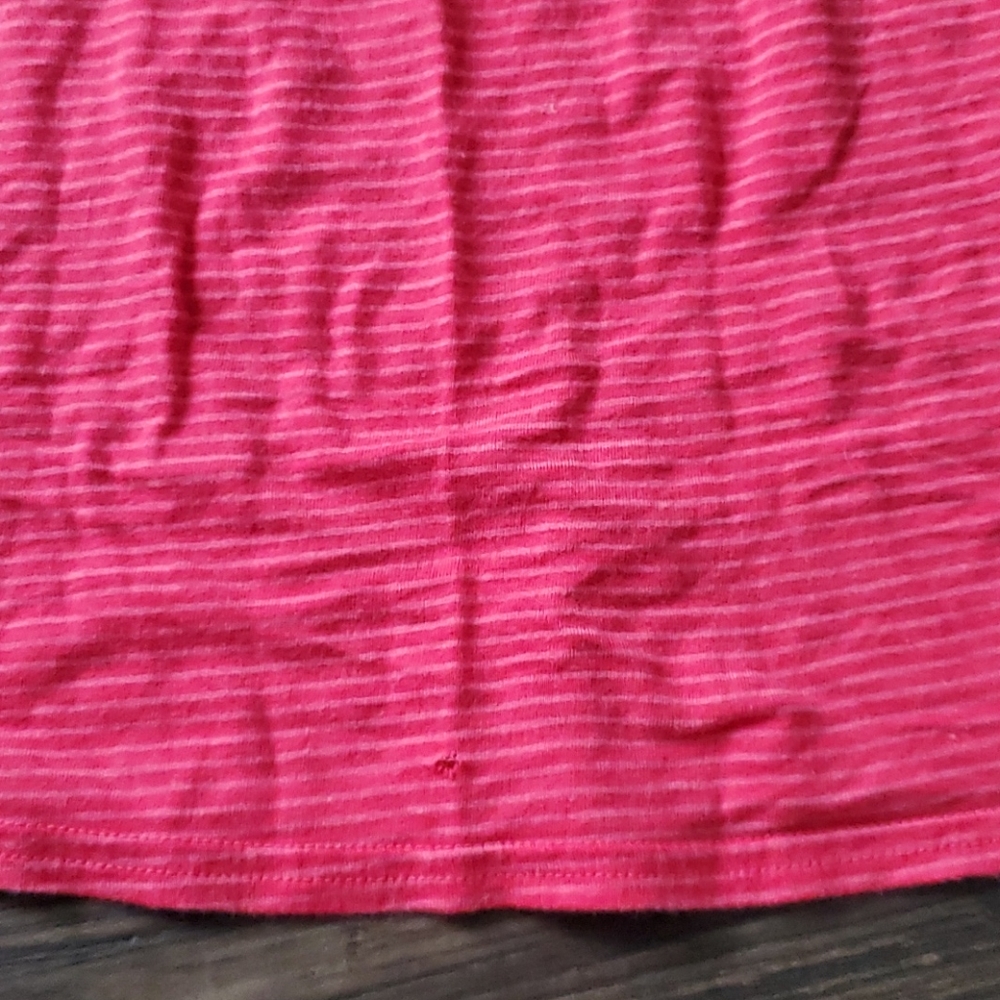 American Eagle Outfitters Babydoll Pink Striped Dress - Picture 3 of 10